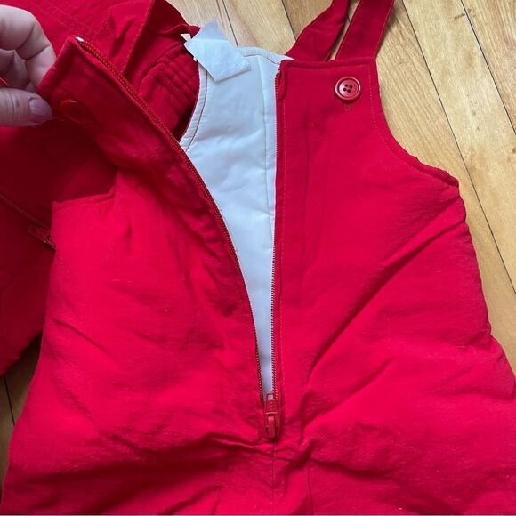 Red Toddler Snowsuit Set - Picture 5 of 8